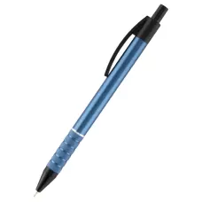 Ручка масляна автом. Prestige корп. син. мет., синя AB1086-14-02