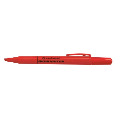 Маркер Highlighter 8722 1-4мм клиноп червоний, Centropen