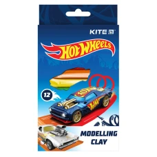 Пластилін восковий, 12 кольорів, 200 г. Hot Wheels HW21-086 Kite