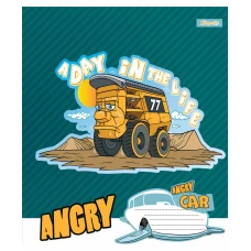 Зошит А5/12 арк коса 1В Angry car, 766297