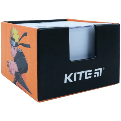 Картонний бокс з папером для нотаток, 400 аркушів, Naruto NR23-416-2 Kite