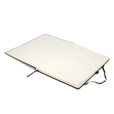 Книга записна Partner Grand, 210*295, 100 арк, кліт, чорна, 8203-01-A