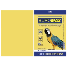 Папір кольоровий А4, 80г/м2, INTENSIV, золотий, 20арк., BM.2721320-23