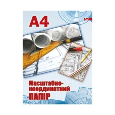 Масштабно-координатний папір А4,10арк., УП-191 Скат