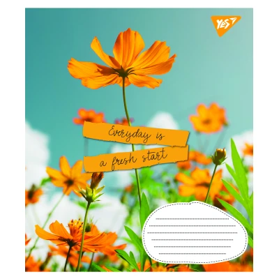 Зошит А5/96 арк лінія 1В Summer flowers, 766130