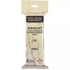 Пластилін Keraplast, 1000г., білий, 131706 Koh-i-noor