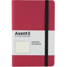 Книга записна Partner Soft, 125*195, 96арк, крап, червона 8310-05-A