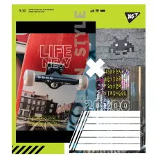 Зошит А5/36 арк кліт YES New life, 765010