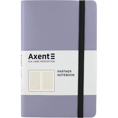 Книга записна Partner, 125*195, 96арк, кліт. сріблястий 8206-34-A