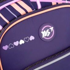 Рюкзак шкільний напівкаркасний YES S-40 "Pretty girl" 38*30*17см., 558903