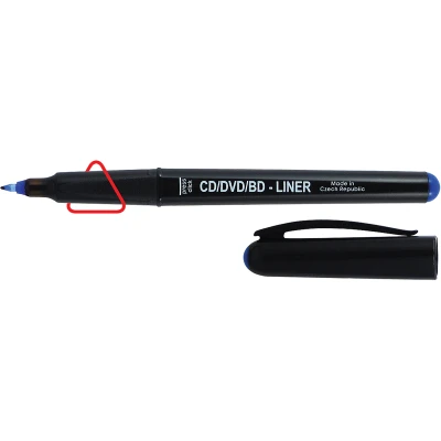 Маркер CD-Liner 4616 ergoline, 0,6мм синій, Centropen
