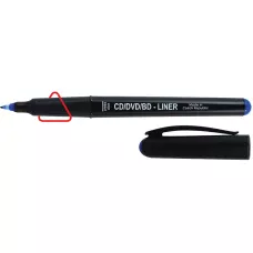 Маркер CD-Liner 4616 ergoline, 0,6мм синій, Centropen