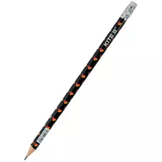 Олівець графітний з гумкою Likee, 36шт., туба LK22-056 Kite