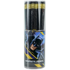 Олівець графітний з гумкою DC Comics, 36шт., туба DC22-056 Kite
