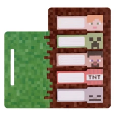 Папір з липким шаром YES "Minecraft" в наборі 100 аркушів (5х20) 170323