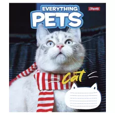 Зошит А5/36 арк кліт 1В Be Everything pets, 765928