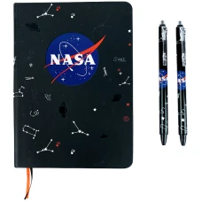 Набір подарунковий блокнот+2 ручки NASA NS21-499 Kite