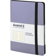 Книга записна Partner, 125*195, 96арк, кліт. сріблястий 8206-34-A