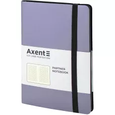 Книга записна Partner, 125*195, 96арк, кліт. сріблястий 8206-34-A