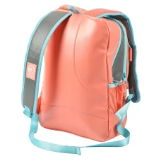 Рюкзак молодіжний YES T-32 "Citypack ULTRA" кораловий/сірий 43*30*12см., 558413