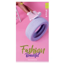 Блокнот 100*200мм., 64арк. кліт., інтегр.обкл., "Fashion beautiful", 151484 YES
