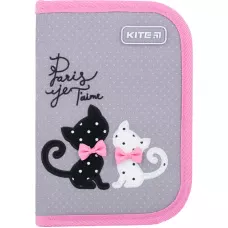 Пенал Kite 1 від., 2 відв., з наповненням K22-622H-13 In Love