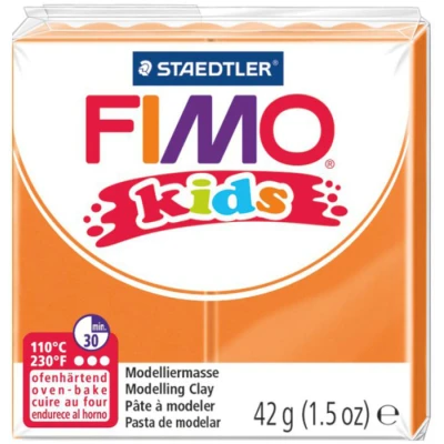 Пластика Fimo kids, Оранжева, 42г, Fimo