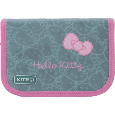 Пенал Kite 1 від., 2 відв., з наповненням HK22-622H Hello Kitty