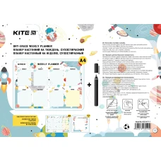 Планер настінний на тиждень, А4, Space K22-471-1 Kite