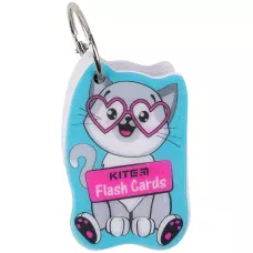 Картки для запису іноземних слів, 80 арк, Cat, K21-358-4 Kite