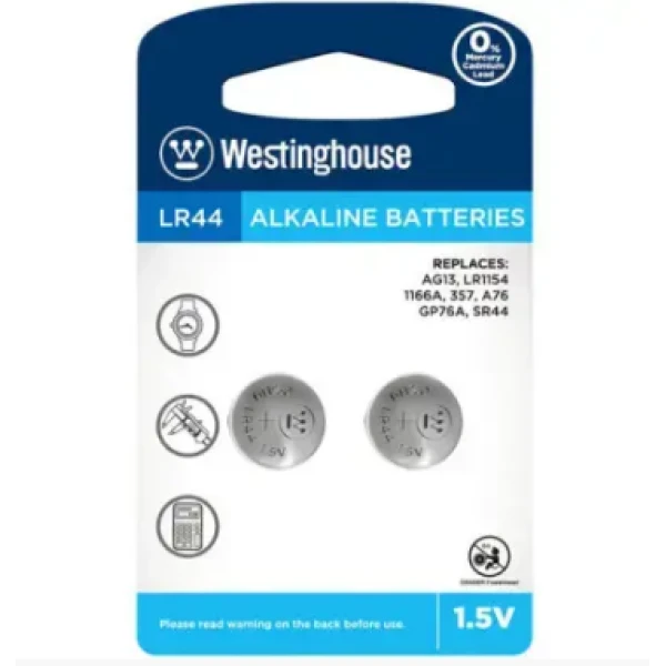 Елемент живлення Westinghouse AG13/LR44/10 1.5V alkaline batteries