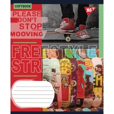 Зошит А5/24 арк лінія YES Freestyle street, 765915