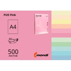 Папір кольоровий Maestro Color  A3, 80г/м2, 500 арк, рожевий 150953