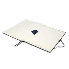 Книга записна Partner Grand 295*210, 100арк, кліт, синій 8203-02-A