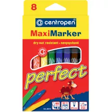 Фломастери 8610 Perfect Maxi, набір 8 шт., Centropen