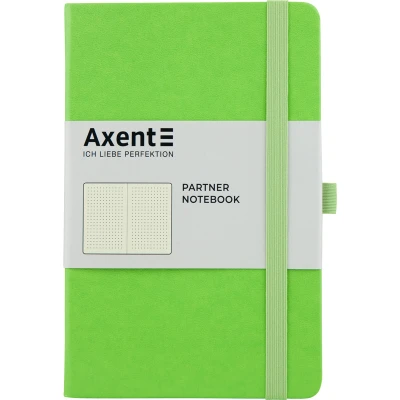 Книга записна Partner, 125*195, 96арк, крап, салатова 8306-09-A