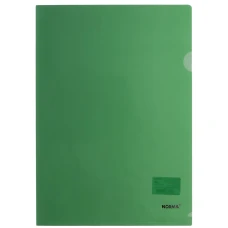 Папка-кутик, A4, PP щільна, зелена, 5024 Norma