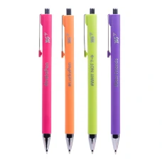 Ручка кулькова YES "Lucky Pen" автоматична, 0,7 мм, синя, 411967