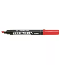 Маркер Permanent 8576 1-4,6 мм клиноподібний червоний, Centropen