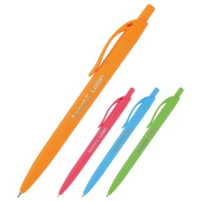 Ручка масляна автом. Colibri, синя AB1062-02-A