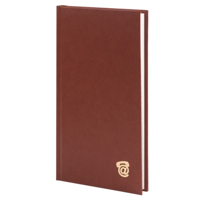 Алфавітна книга А6+ (100х190), 80 арк.,лінія, обкл. баладек, в асортименті, 210-P-05