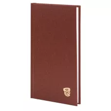 Алфавітна книга А6+ (100х190), 80 арк.,лінія, обкл. баладек, в асортименті, 210-P-05