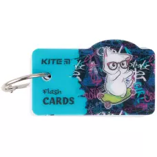Картки для запису іноземних слів, 80 арк, Cat skate K21-358-2 Kite 