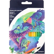 Олівці кольорові акварельні, 36 шт. Kite K18-1052