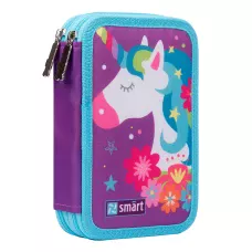 Пенал твердий Smart подвійний HP-01 Stay Magic, пурпурний 532839