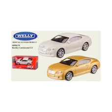Іграшка машина метал арт. 44036CW, BENTLEY CONTINENTAL GT 1:43, 2 кол., у коробці