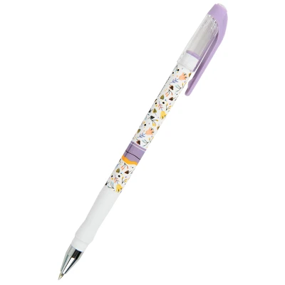 Ручка кулькова Flowers, синя AB1049-39-A