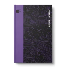 Ділова книга "Office notebook" А4, 96 арк., лінія, тверда палітурка, 4 види, ДК-96-А4=