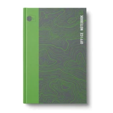 Ділова книга "Office notebook" А4, 96 арк., лінія, тверда палітурка, 4 види, ДК-96-А4=