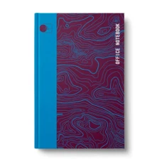 Ділова книга "Office notebook" А4, 96 арк., лінія, тверда палітурка, 4 види, ДК-96-А4=